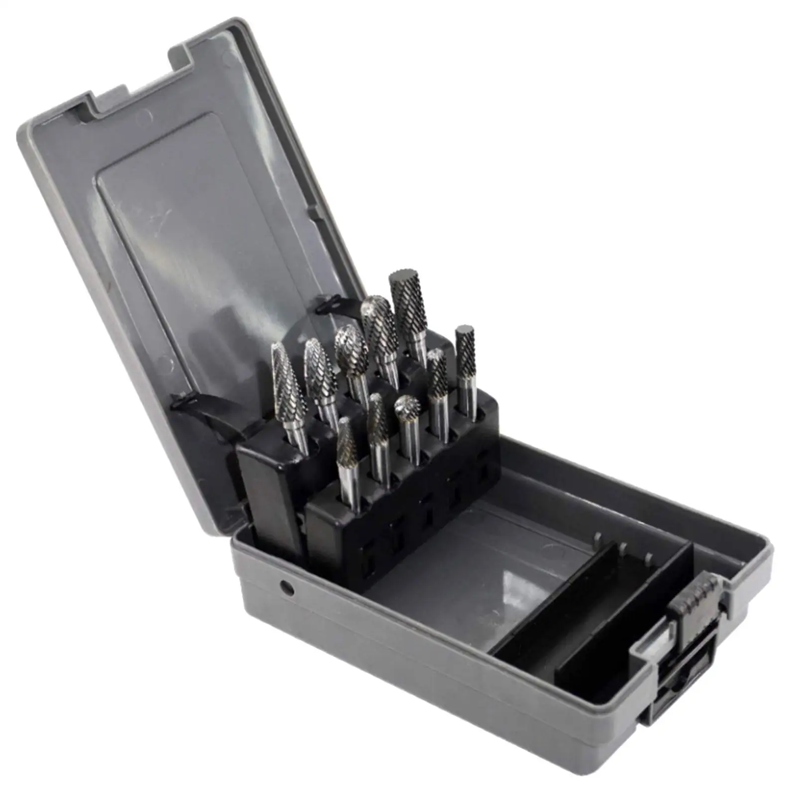10Pcs Cutting Burrs 6mm Shank Rasp Bits Replacement Carving Wood Carving Double Cut Carbide Rotary Burr Set Milling Carbide Bit
10Pcs Cutting Burrs 6mm Shank Rasp Bits Replacement Carving Wood Carving Double Cut Carbide Rotary Burr Set Milling Carbide Bit