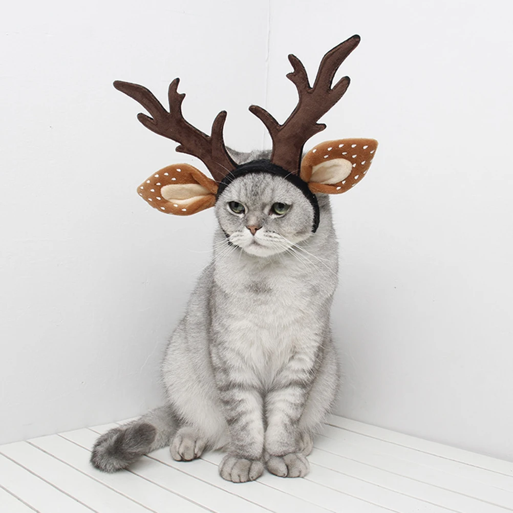 1pc Hair Hoop Adorable Antler Christmas Cat Ornament Antler Headband Hair Hoops Hair Accessory For Pet Cat Kitten Decorative
1pc Hair Hoop Adorable Antler Christmas Cat Ornament Antler Headband Hair Hoops Hair Accessory For Pet Cat Kitten Decorative