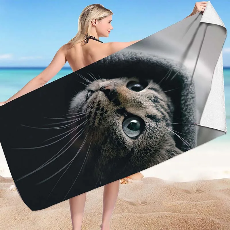 Beach Towel Cute Cat Men Women Kids Beach Towel Beach Bathroom Shower Soft Quick Dry Towel Picnic Travel Yoga Gym Ladies Men
Beach Towel Cute Cat Men Women Kids Beach Towel Beach Bathroom Shower Soft Quick Dry Towel Picnic Travel Yoga Gym Ladies Men