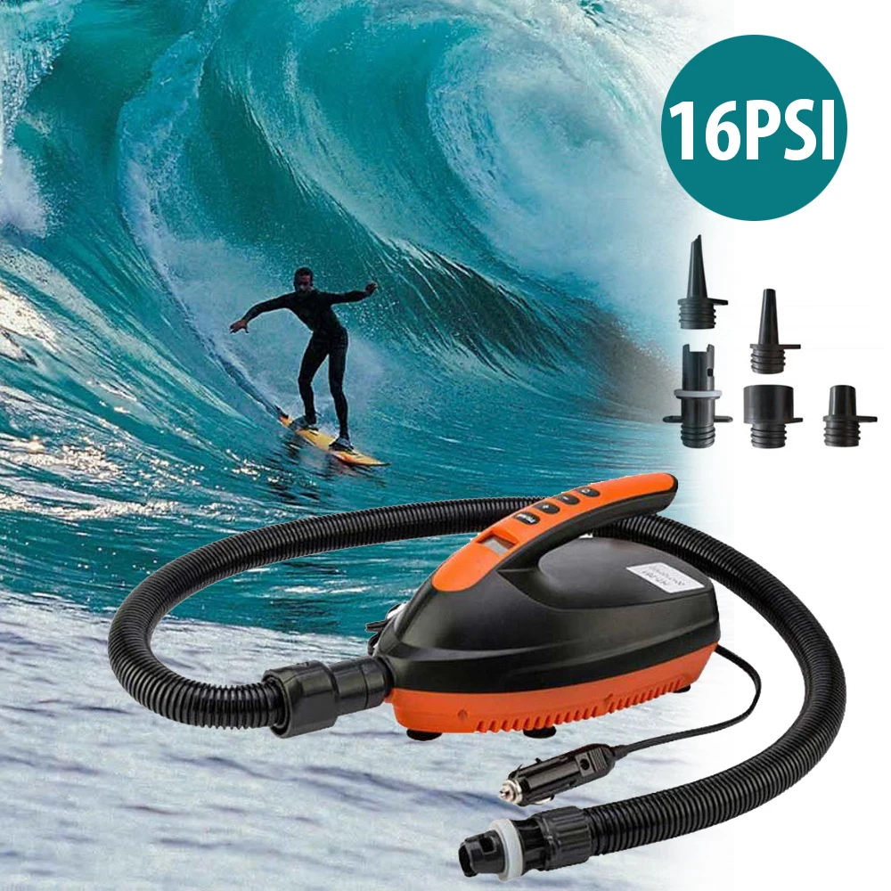 Portable Car Inflatable Pump High Pressure Electric Air Pump For Outdoor Paddle Board And Boat Airbed Kayak
Portable Car Inflatable Pump High Pressure Electric Air Pump For Outdoor Paddle Board And Boat Airbed Kayak