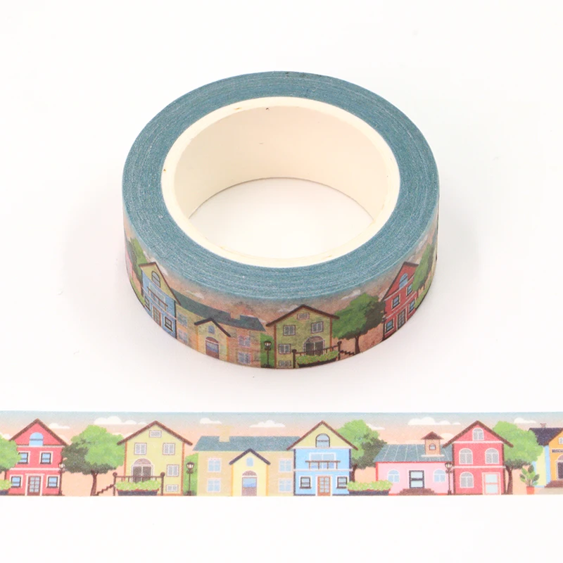 2022 NEW 1PC 15mm*10m Decorative Coffee House Tree Washi Tape Scrapbooking Masking Tape Office Supply mask washi tape
2022 NEW 1PC 15mm*10m Decorative Coffee House Tree Washi Tape Scrapbooking Masking Tape Office Supply mask washi tape