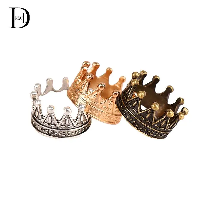 One Or 2pcs 1:12 Dollhouse Miniature Gold Sliver Bronze Mini Alloy Crown Model Toys Dolls Accessories
One Or 2pcs 1:12 Dollhouse Miniature Gold Sliver Bronze Mini Alloy Crown Model Toys Dolls Accessories