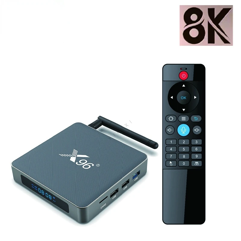 HD 8K X96X6 Беспроводная Смарт ТВ-приставка Android 11,0 RK3566 Двухдиапазонная телеприставка Bluetooth с голосовым управлением медиаплеер
HD 8K X96X6 Беспроводная Смарт ТВ-приставка Android 11,0 RK3566 Двухдиапазонная телеприставка Bluetooth с голосовым управлением медиаплеер