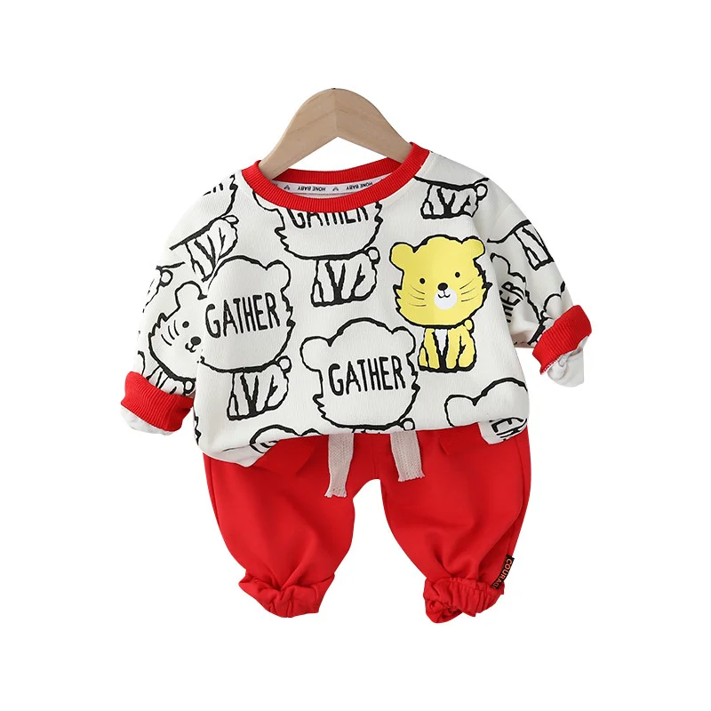 New Spring Autumn Fashion Baby Clothes Children Boys Girl Cartoon T-Shirt Pants 2Pcs/Sets Toddler Casual Costume Kids Sportswear
New Spring Autumn Fashion Baby Clothes Children Boys Girl Cartoon T-Shirt Pants 2Pcs/Sets Toddler Casual Costume Kids Sportswear