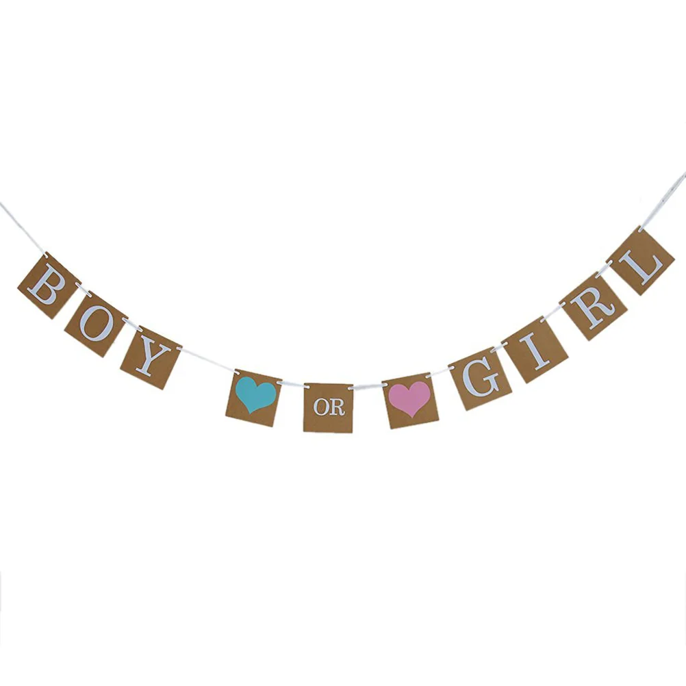 Boy Or Girl Baby Shower Party Hanging Garland Gender Reveal Bunting Banner Festival Parties
Boy Or Girl Baby Shower Party Hanging Garland Gender Reveal Bunting Banner Festival Parties
