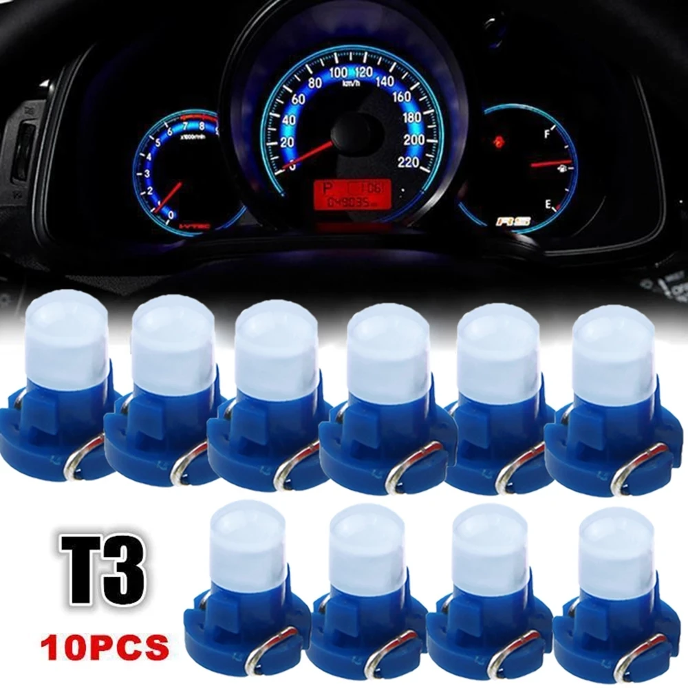 10Pcs T3 LED Light Car Gauge Speed Dash Bulb Dashboard Instrument Light Wedge Interior Lamp Dash Indicator Light COB Wedge
10Pcs T3 LED Light Car Gauge Speed Dash Bulb Dashboard Instrument Light Wedge Interior Lamp Dash Indicator Light COB Wedge