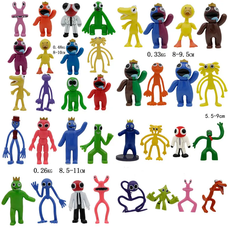 Rainbow Little Partner Doll PVC Cartoon Game Character Doll Ornament Model Toy Game Commodity Hand-made Children's Christmas Gif
Rainbow Little Partner Doll PVC Cartoon Game Character Doll Ornament Model Toy Game Commodity Hand-made Children's Christmas Gif