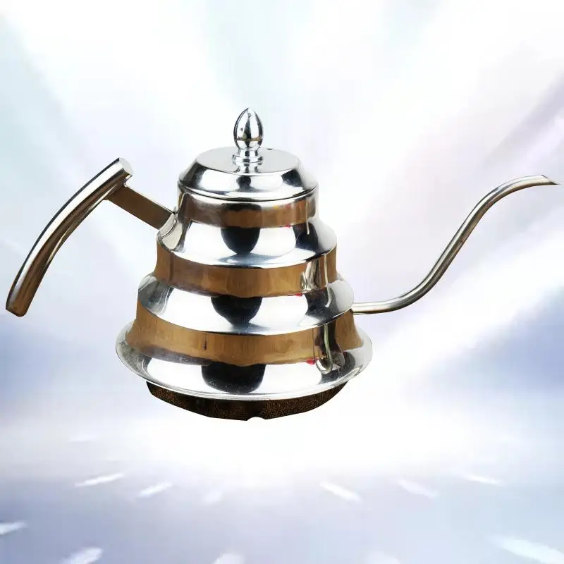 Premium Stainless Steel Long Spout Coffee Pot with Built-in Filter Screen - The Ultimate Brewing Experience
Premium Stainless Steel Long Spout Coffee Pot with Built-in Filter Screen - The Ultimate Brewing Experience