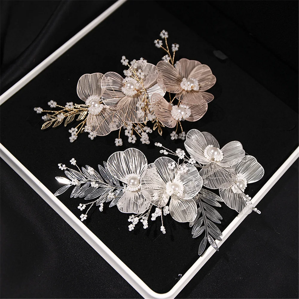 Handmade Bridal Wedding Headband Flower Pearl Hairpin Hair Accessories For Women Hair Jewelry Party Bride Headpiece Decor
Handmade Bridal Wedding Headband Flower Pearl Hairpin Hair Accessories For Women Hair Jewelry Party Bride Headpiece Decor