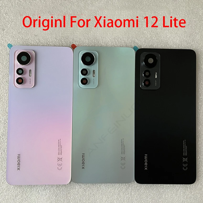 Оригинальная Новинка для Xiaomi Mi 12 Lite стеклянная задняя крышка корпус батарейного отсека с рамкой для объектива камеры запасные части
Оригинальная Новинка для Xiaomi Mi 12 Lite стеклянная задняя крышка корпус батарейного отсека с рамкой для объектива камеры запасные части