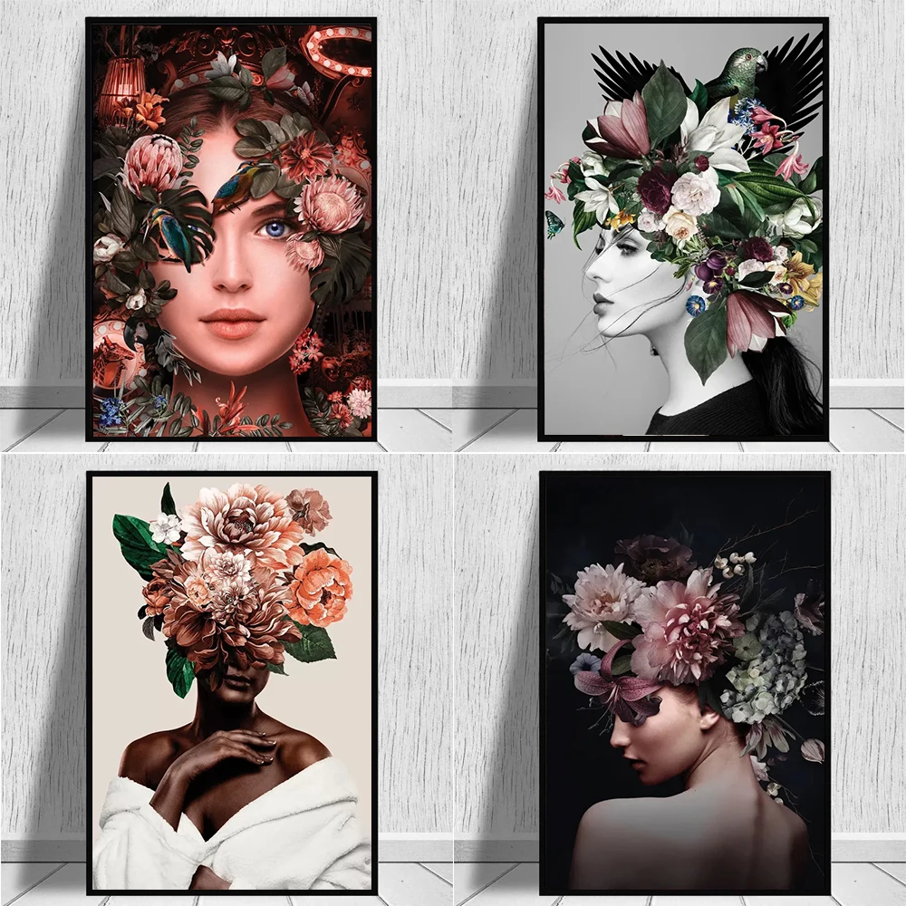 Modern Decorative Painting Living Room Home Decoration Flowers Bird Women Abstract Canvas Painting Wall Art Print Poster Picture
Modern Decorative Painting Living Room Home Decoration Flowers Bird Women Abstract Canvas Painting Wall Art Print Poster Picture