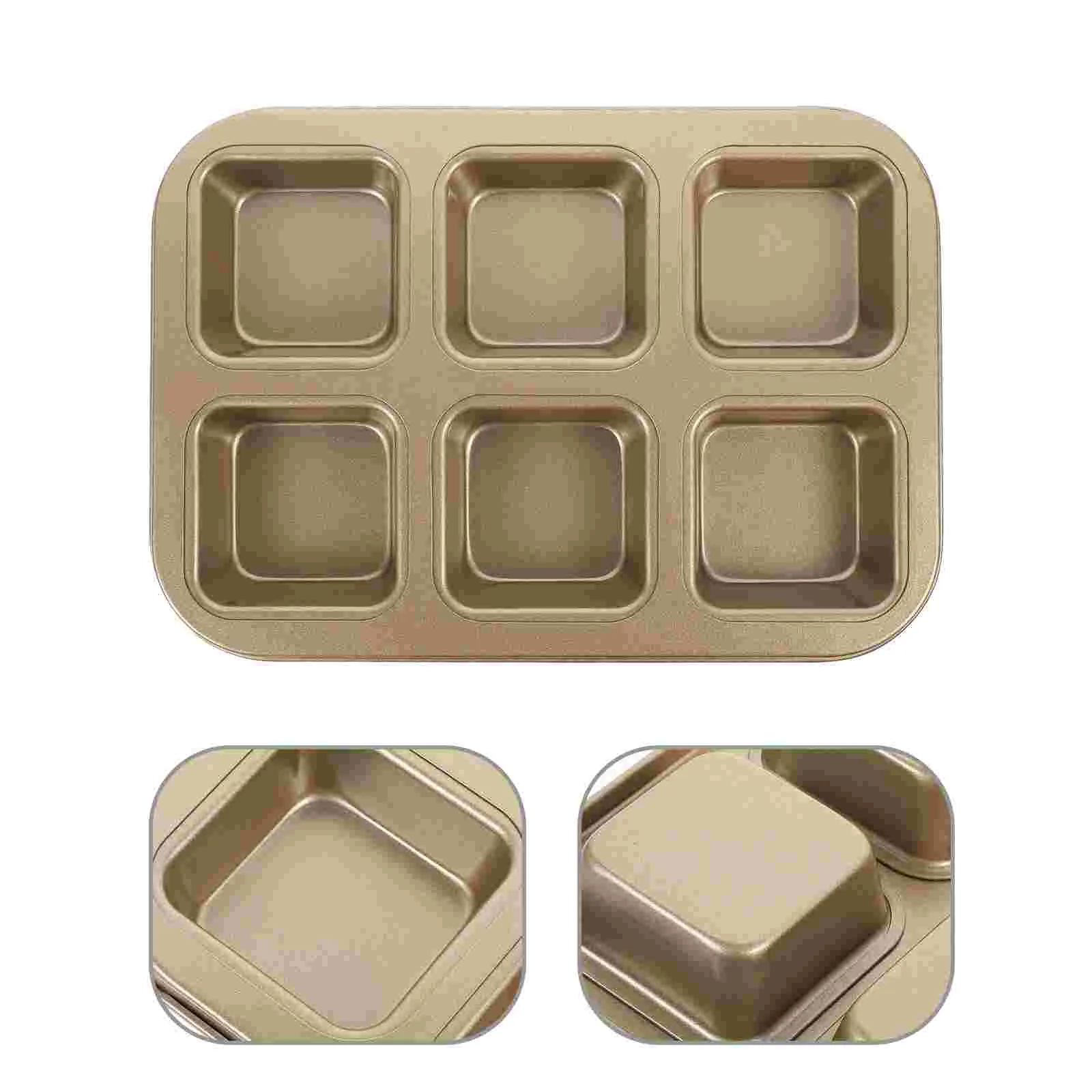 Square Baking Pan Supply Mini Bread Pans Loaf Small Roasting Professional Cake Molds
Square Baking Pan Supply Mini Bread Pans Loaf Small Roasting Professional Cake Molds