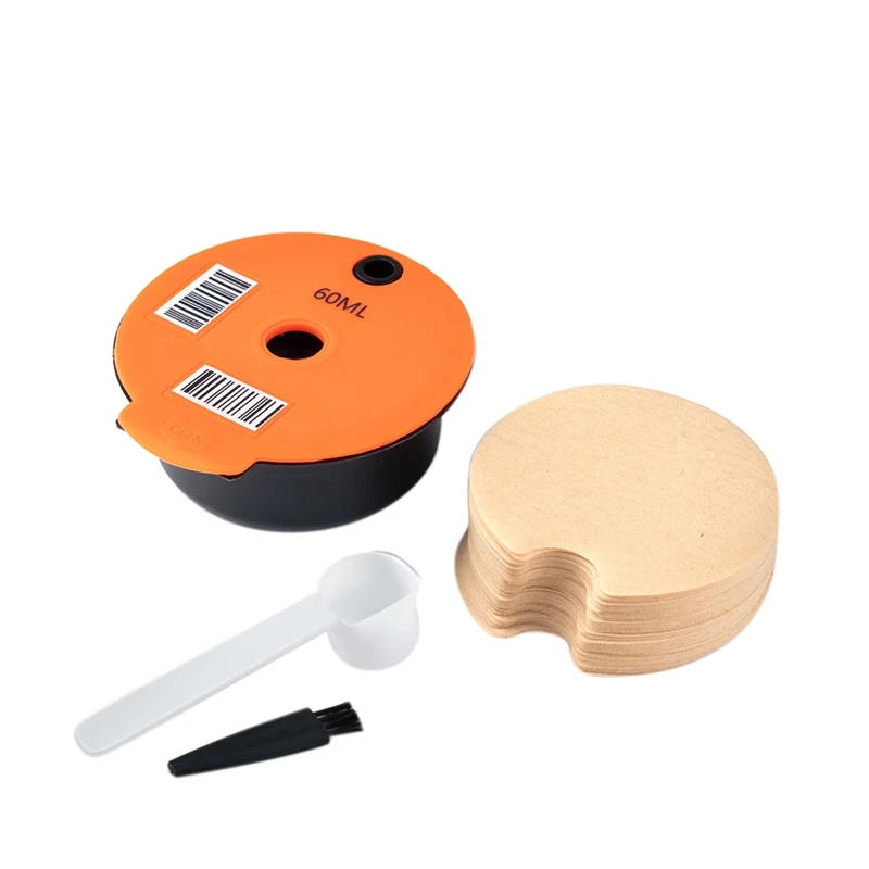 Многоразовые кофейные капсулы для машины Tassimo, многоразовые кофейные капсулы с одноразовым бумажным фильтром
Многоразовые кофейные капсулы для машины Tassimo, многоразовые кофейные капсулы с одноразовым бумажным фильтром