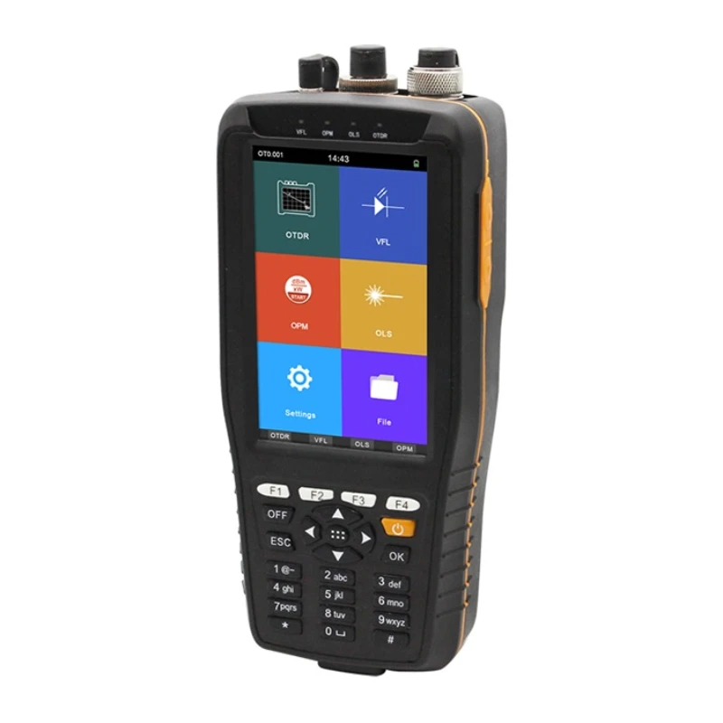 TM290 Smart OTDR 1310 1550nm 1610nm with VFL/OPM/OLS Touch Screen OTDR Optical Time Domain Reflectometer
TM290 Smart OTDR 1310 1550nm 1610nm with VFL/OPM/OLS Touch Screen OTDR Optical Time Domain Reflectometer