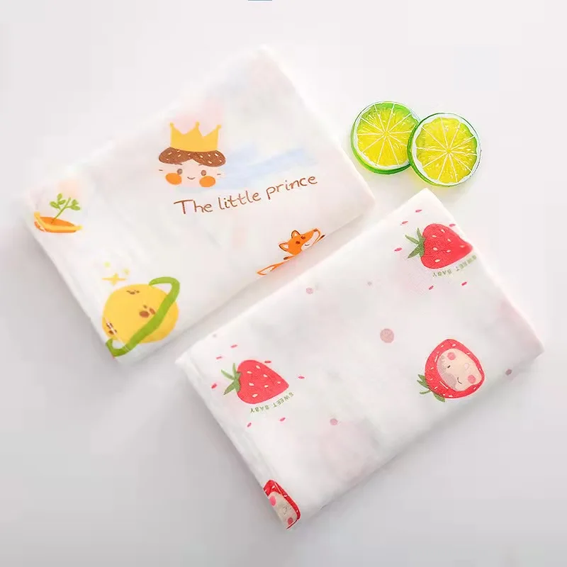 2 PC Fashion Cute Muslin Swaddle Cloth Diaper Wrap Baby Receiving Blanket Squares Baby room Decor 110 CM*110 CM 100% Cotton Gift
2 PC Fashion Cute Muslin Swaddle Cloth Diaper Wrap Baby Receiving Blanket Squares Baby room Decor 110 CM*110 CM 100% Cotton Gift