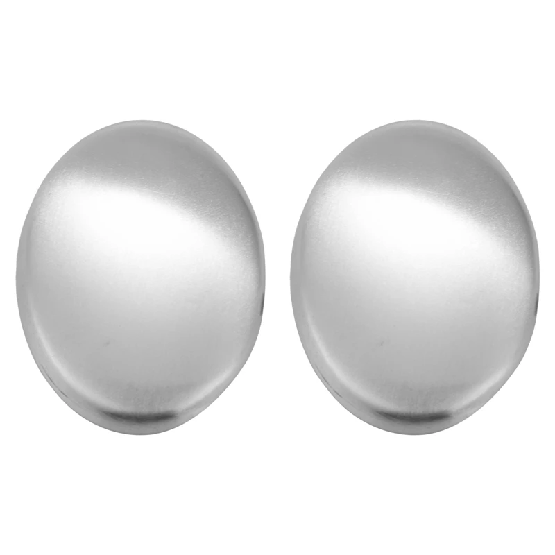 Stainless Steel Soap, Odor Remover Hand Bar Kitchen Eliminating Smells Onion, Garlic, Fish, And Other Strong Scents 2 Pack
Stainless Steel Soap, Odor Remover Hand Bar Kitchen Eliminating Smells Onion, Garlic, Fish, And Other Strong Scents 2 Pack