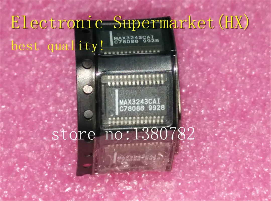 New original special price spot 10pcs/lots MAX3243CAI-T MAX3243CAI MAX3243 SSOP-28 100%New original IC In stock!
New original special price spot 10pcs/lots MAX3243CAI-T MAX3243CAI MAX3243 SSOP-28 100%New original IC In stock!