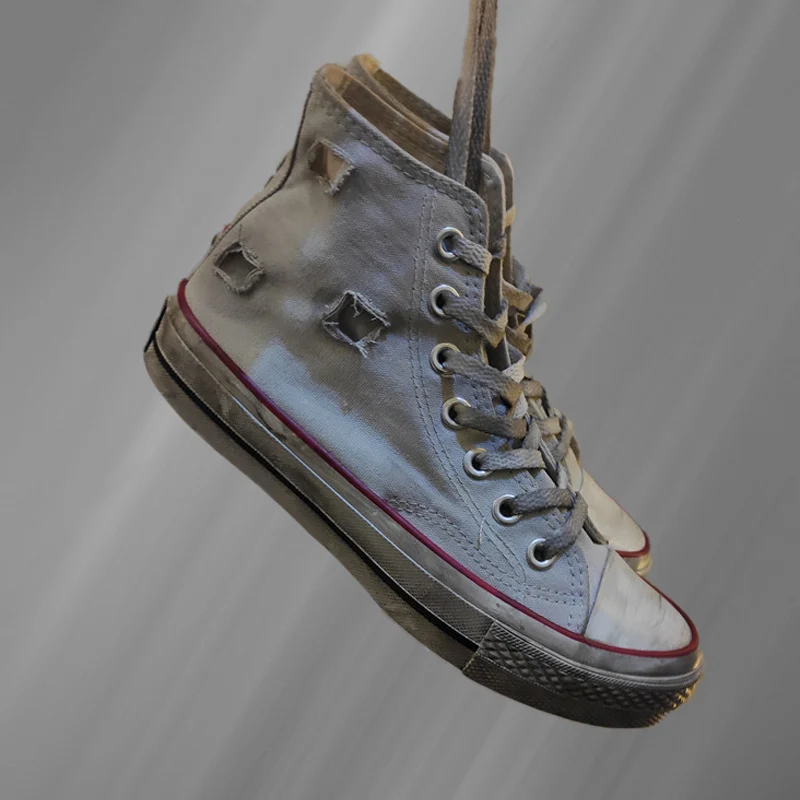 Dirty and old high-top canvas shoes street hip-hop beggar sneakers handmade holes comfortable vulcanized shoes 35-46
Dirty and old high-top canvas shoes street hip-hop beggar sneakers handmade holes comfortable vulcanized shoes 35-46