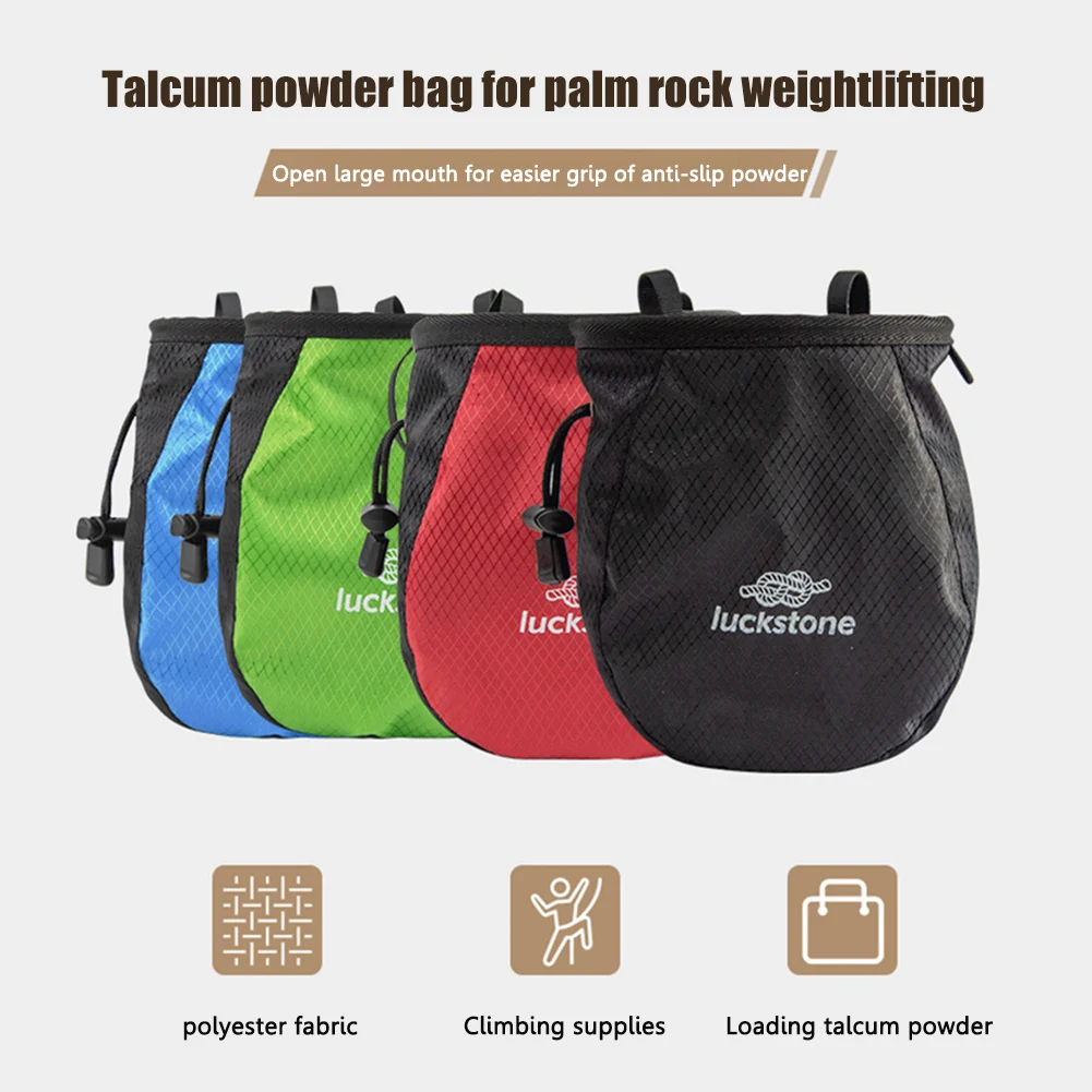 Climbing Gym Magnesium Powder Bag Adjustable Waist Belt Talcum Powder Bags Waterproof Polyester Chalk Bag Weightlifting Pouch
Climbing Gym Magnesium Powder Bag Adjustable Waist Belt Talcum Powder Bags Waterproof Polyester Chalk Bag Weightlifting Pouch