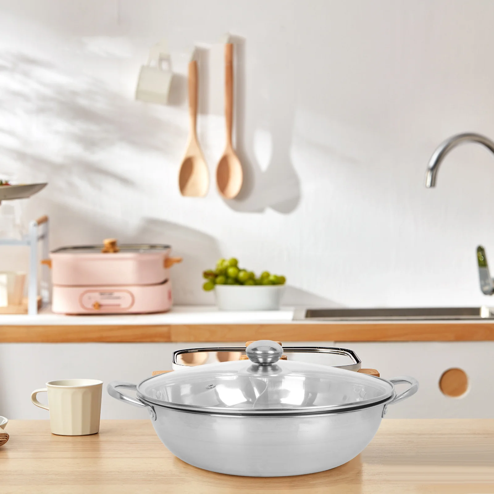 Pot Shabu Hot Soup Cookerstainless Steel Chinese Induction Dual Divider Sided Cooking Gas Stove Divided Cookware Stockpot Metal
Pot Shabu Hot Soup Cookerstainless Steel Chinese Induction Dual Divider Sided Cooking Gas Stove Divided Cookware Stockpot Metal