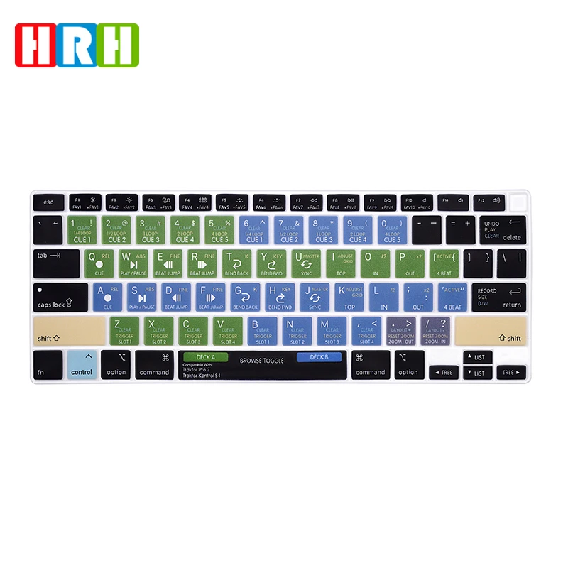 HRH Traktor Shortcut Hotkey Keyboard Cover Skin Protector For MacBook 2020 New 13.3 Air A2179 M1 A2337 US
HRH Traktor Shortcut Hotkey Keyboard Cover Skin Protector For MacBook 2020 New 13.3 Air A2179 M1 A2337 US