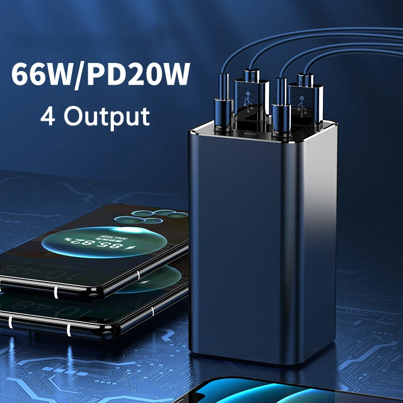 20000mAh PD 66W Super Fast Charging Power Bank for Huawei P40 P50 Exterbal Battery For iPhone 13 12 Samsung S22 Xiaomi Powerbank
20000mAh PD 66W Super Fast Charging Power Bank for Huawei P40 P50 Exterbal Battery For iPhone 13 12 Samsung S22 Xiaomi Powerbank