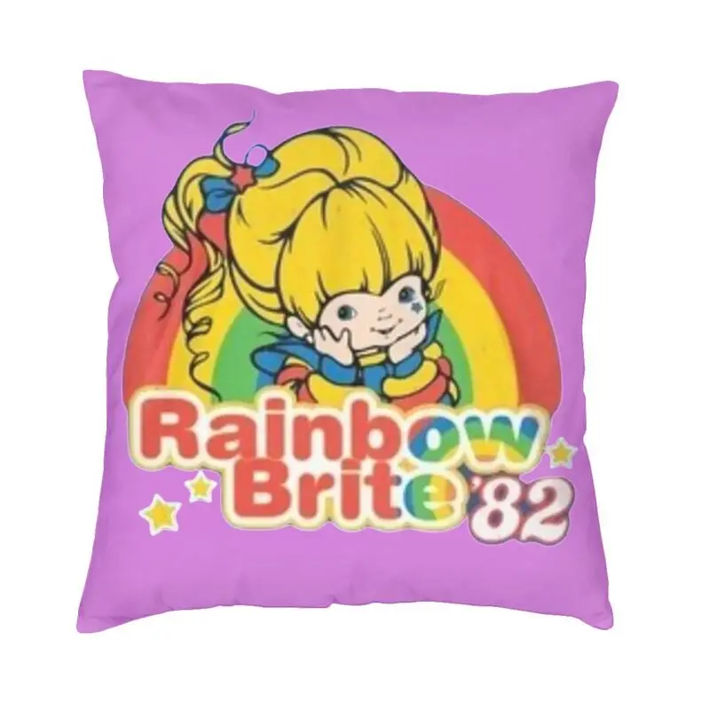Пользовательский квадратный Чехол на подушку Rainbow Brite, домашний декор, двухсторонняя наволочка с 3D рисунком Аниме Манга, ТВ для гостиной 
Пользовательский квадратный Чехол на подушку Rainbow Brite, домашний декор, двухсторонняя наволочка с 3D рисунком Аниме Манга, ТВ для гостиной