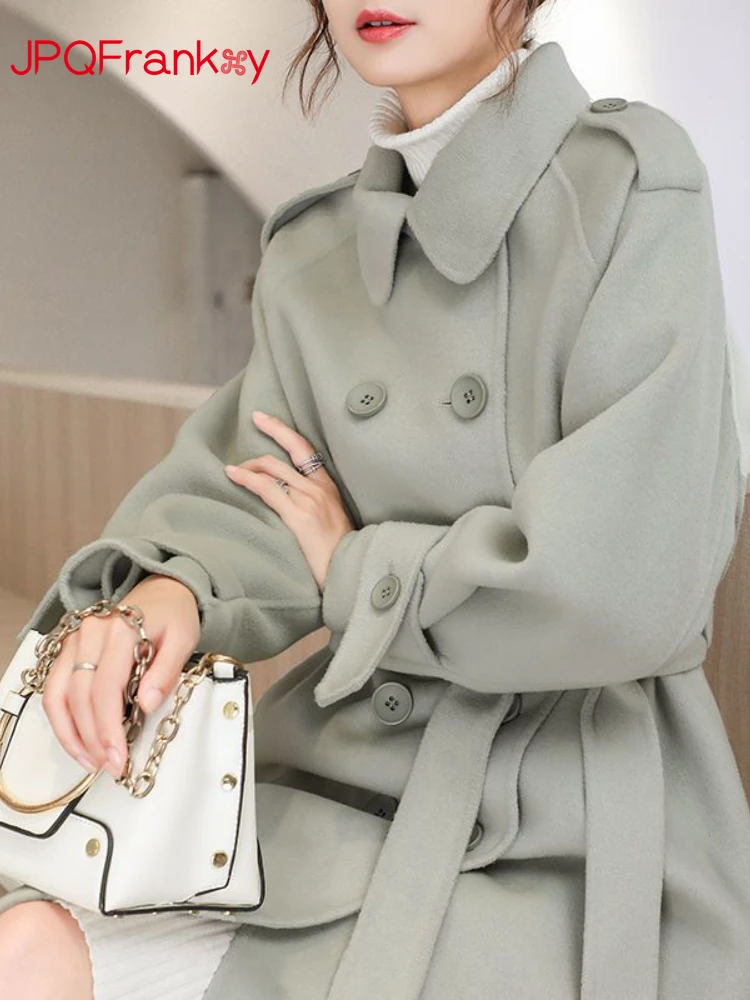 Woolen Overcoat Long Woolen Overcoat Autumn Winter 2022 New Hepburn Style Knee Straight High-end Women's Clothing Coat Women
Woolen Overcoat Long Woolen Overcoat Autumn Winter 2022 New Hepburn Style Knee Straight High-end Women's Clothing Coat Women