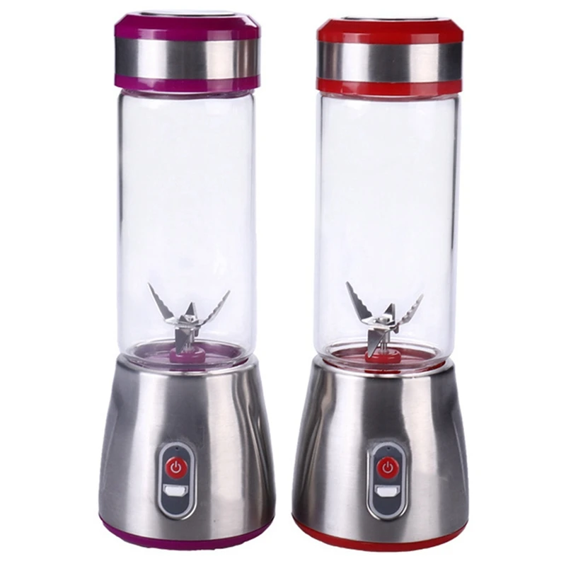 2X Mini Electric USB Rechargeable Portable Blender Smoothie Maker Juicer Cup Purple
2X Mini Electric USB Rechargeable Portable Blender Smoothie Maker Juicer Cup Purple