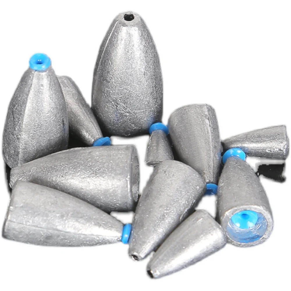 20pcs Luya Anti Hanging Bottom Bullet Head Through-core Lead Pendant / Plastic Core Bullet Head Through-core Lead Sinker
20pcs Luya Anti Hanging Bottom Bullet Head Through-core Lead Pendant / Plastic Core Bullet Head Through-core Lead Sinker