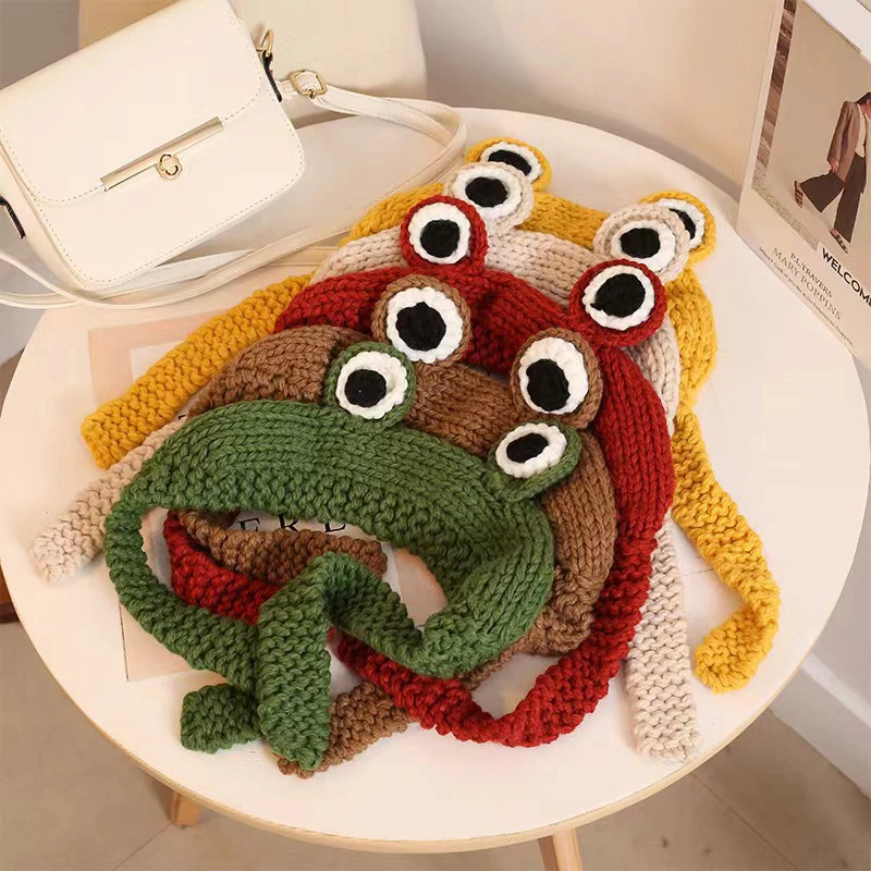 Cute Frog Crochet Knitted Hat Knitted Beanies Hats For Men Women Ear-protection Hat Anime Hat Photography Prop Knitted Hat New
Cute Frog Crochet Knitted Hat Knitted Beanies Hats For Men Women Ear-protection Hat Anime Hat Photography Prop Knitted Hat New