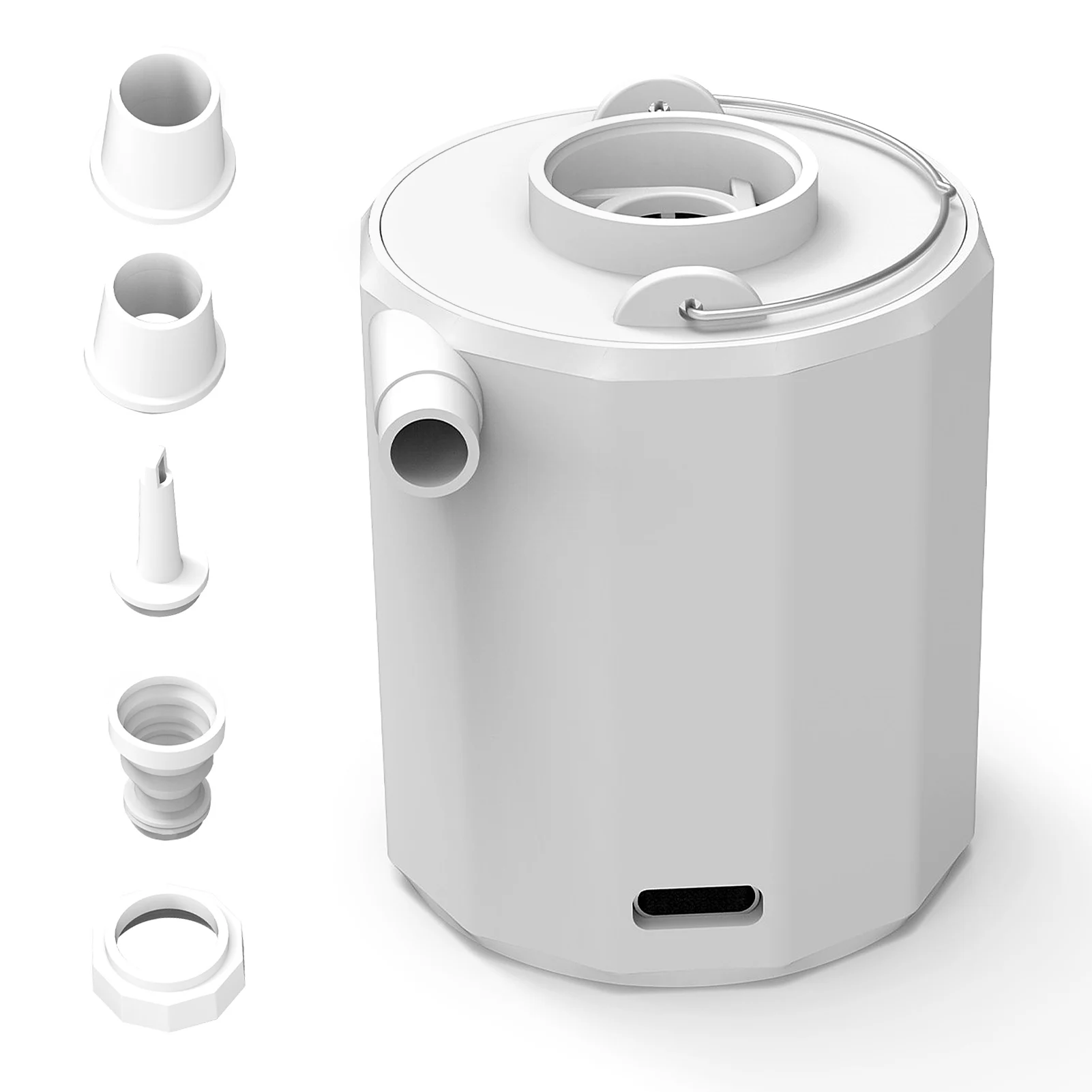3 In 1 Air Pump Air Compressor and Lantern USB Rechargeable Pocket Outdoor Air Pump with 5 Nozzles for Air Mattress Swimming
3 In 1 Air Pump Air Compressor and Lantern USB Rechargeable Pocket Outdoor Air Pump with 5 Nozzles for Air Mattress Swimming