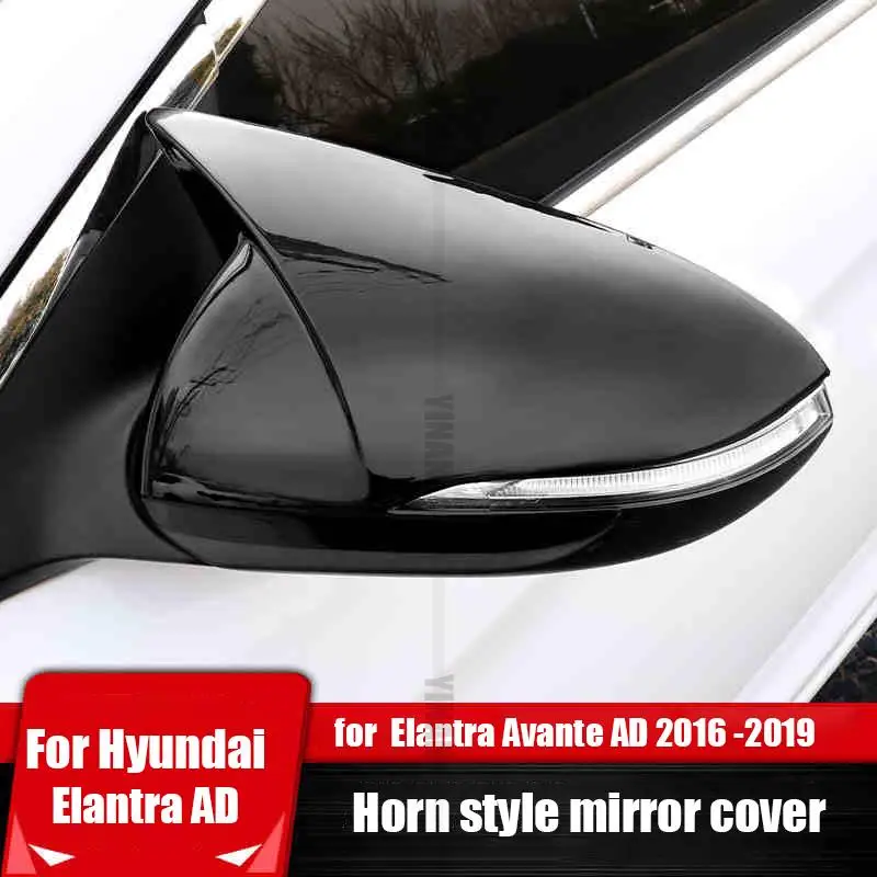 Для Hyundai Elantra Avante AD 2016 2017 2018 крышка зеркала заднего вида Horn Cover ABS Car Decoration Side Mirror Cover 
Для Hyundai Elantra Avante AD 2016 2017 2018 крышка зеркала заднего вида Horn Cover ABS Car Decoration Side Mirror Cover