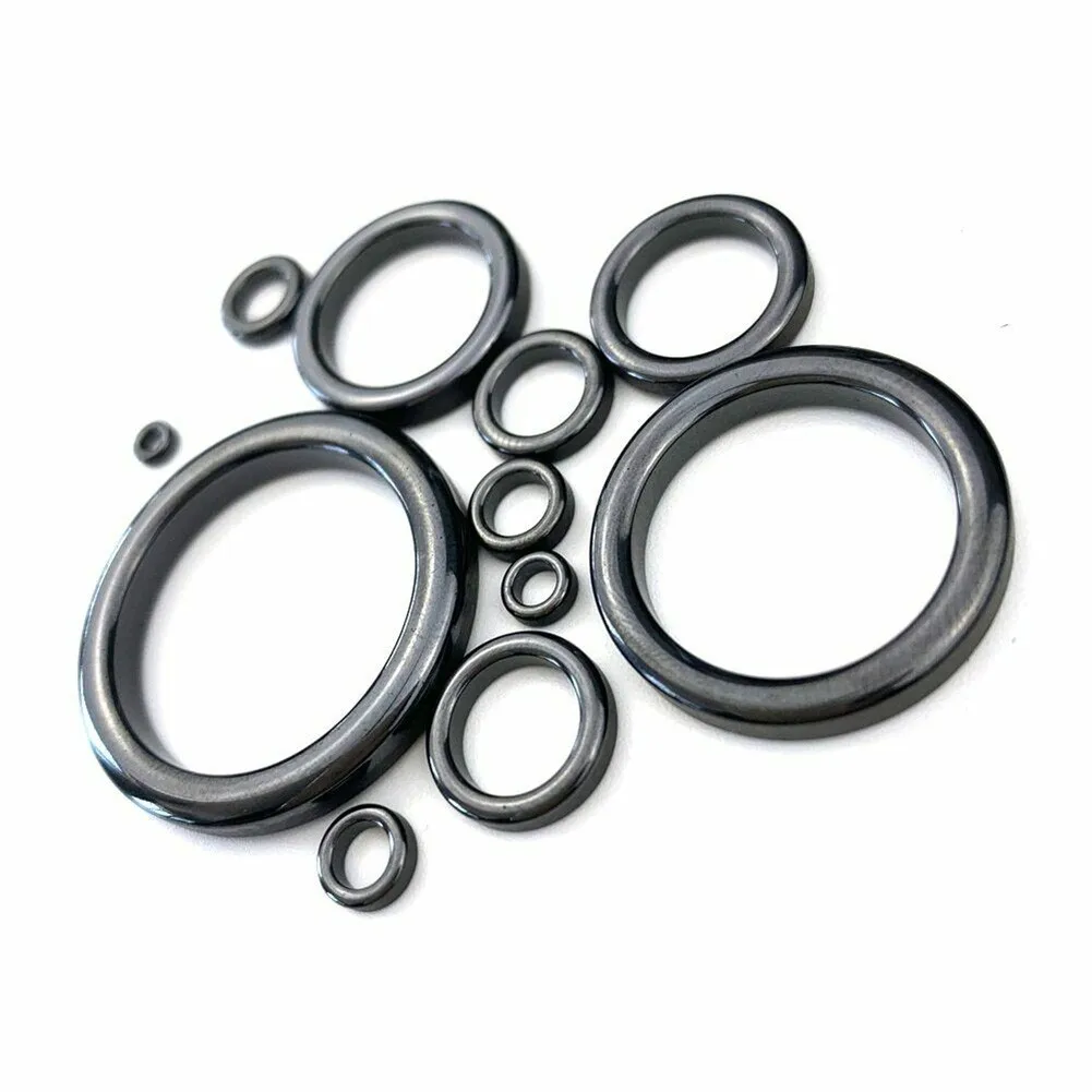 5pcs/pack Fishing Rod Guide Ring Ceramic Wear Heat Conduction Repair Parts Fish Tackle Pesca Iscas Tools Fishing Pole Accessory
5pcs/pack Fishing Rod Guide Ring Ceramic Wear Heat Conduction Repair Parts Fish Tackle Pesca Iscas Tools Fishing Pole Accessory