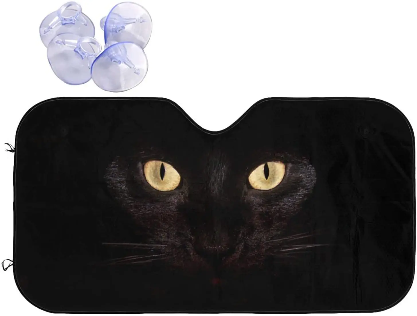 Black Cat Eyes Windshield Sunshade for Car SUV Truck Foldable Uv Ray Reflector Front Window Sun Shade Visor Shield Cover
Black Cat Eyes Windshield Sunshade for Car SUV Truck Foldable Uv Ray Reflector Front Window Sun Shade Visor Shield Cover