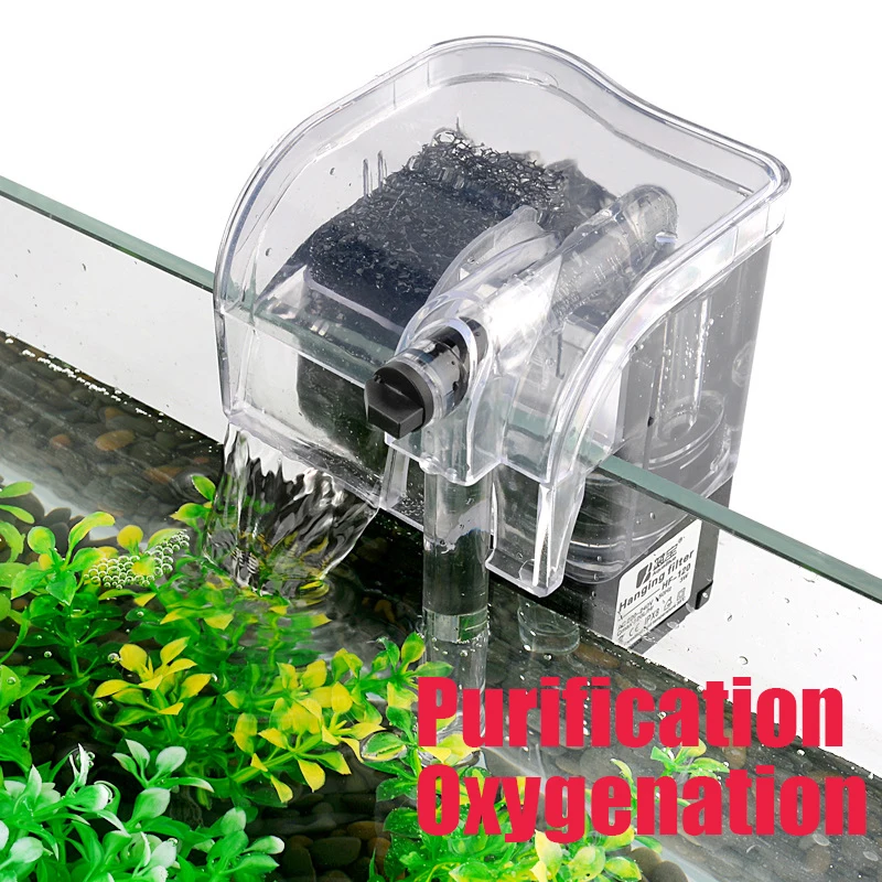 Waterfall Hang on External Oxygen Pump Water Filter Pure Water Quality for Small Fish Tank Aquarium Fish Tank Round Fish Tank
Waterfall Hang on External Oxygen Pump Water Filter Pure Water Quality for Small Fish Tank Aquarium Fish Tank Round Fish Tank