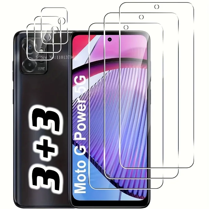 Motorola Moto G Power 5G 2023 24 защита для экрана из закаленного стекла твердость 9H HD