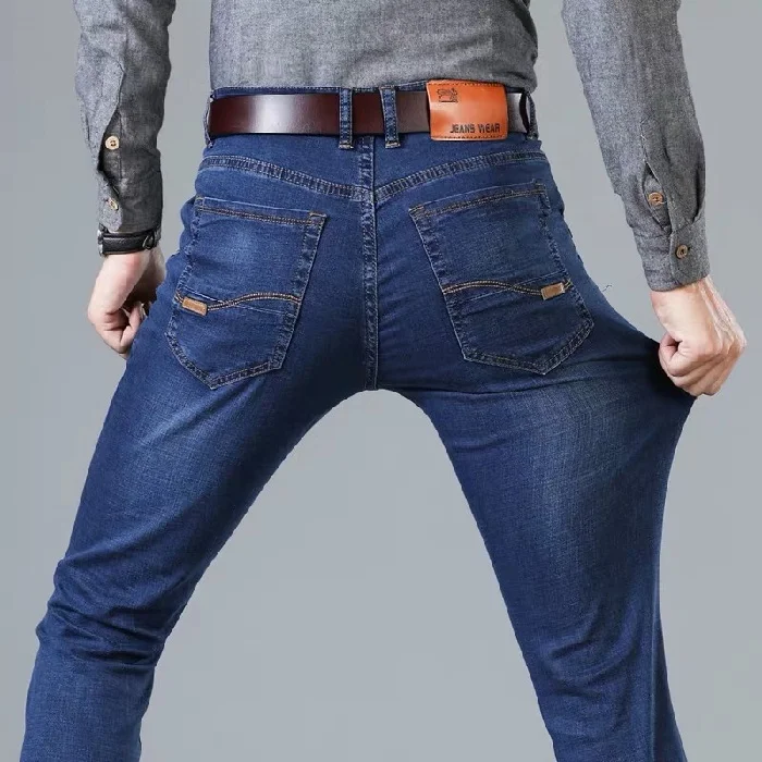 2022 New youth Fashion High elastic straight jeans comfortable men's casual loose trousers trousers
2022 New youth Fashion High elastic straight jeans comfortable men's casual loose trousers trousers
