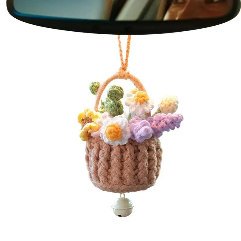 Crochet Plant Rearview Mirror Accessories Cute Crochet Plant For Car Automotive Rearview Accessories Pendant Charm For Women Men
Crochet Plant Rearview Mirror Accessories Cute Crochet Plant For Car Automotive Rearview Accessories Pendant Charm For Women Men