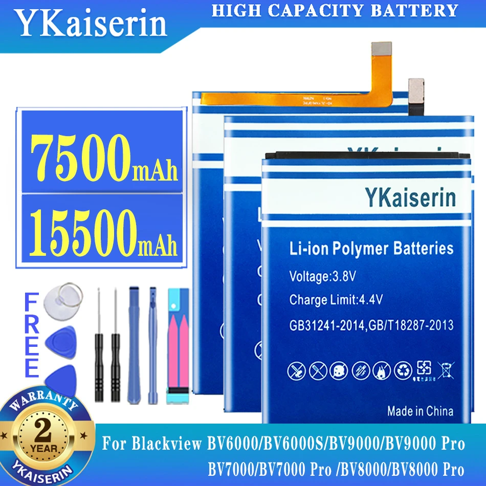 Аккумулятор для Blackview BV6000 BV6000S BV7000 BV8000 BV9000 BV9500 BV9800 Pro, аккумулятор класса А
Аккумулятор для Blackview BV6000 BV6000S BV7000 BV8000 BV9000 BV9500 BV9800 Pro, аккумулятор класса А