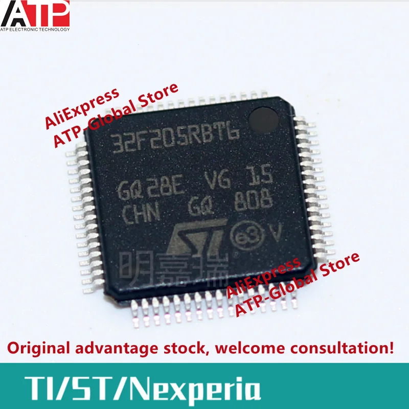 Оригинальный подлинный микроконтроллер STM32F205RBT6, микроконтроллер MCU, электронные компоненты MCU, распределительный лист IC BOM, 1 шт.
Оригинальный подлинный микроконтроллер STM32F205RBT6, микроконтроллер MCU, электронные компоненты MCU, распределительный лист IC BOM, 1 шт.
