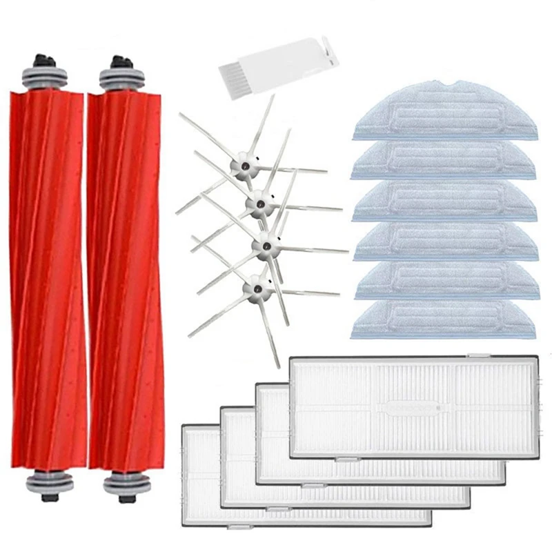 Side Roller Brush Vacuum Cleaner Mop Rag Bag Hepa Filter Kit For Xiaomi Roborock S7 T7S T7S Plus
Side Roller Brush Vacuum Cleaner Mop Rag Bag Hepa Filter Kit For Xiaomi Roborock S7 T7S T7S Plus