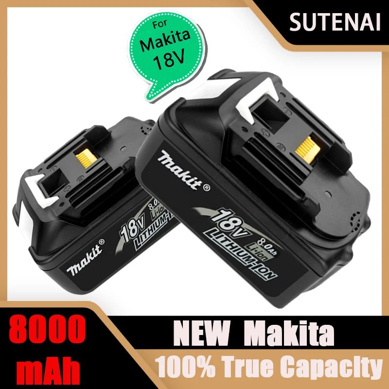 100% Original Makita 18V 8000MAh Rechargeable Power Tools Makita Battery Li-ion Replacement LXT BL1860B BL1860 BL1850
100% Original Makita 18V 8000MAh Rechargeable Power Tools Makita Battery Li-ion Replacement LXT BL1860B BL1860 BL1850