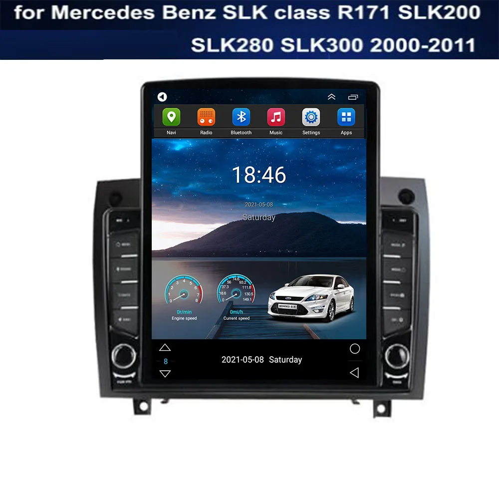 Android 12 For Benz SLK class R171 SLK200 SLK280 SLK300 2000-2011 Tesla Type Car Radio Multimedia Video Player Navigation GPS
Android 12 For Benz SLK class R171 SLK200 SLK280 SLK300 2000-2011 Tesla Type Car Radio Multimedia Video Player Navigation GPS
