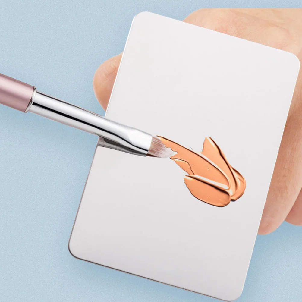 Stainless Steel Palette Nail Tools Makeup Plate For Foundation Mixing Tray With Spatula Set Spatulas
Stainless Steel Palette Nail Tools Makeup Plate For Foundation Mixing Tray With Spatula Set Spatulas