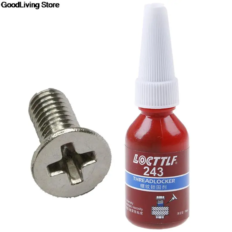1 PC high quality 10ml Screw Glue Thread Locking Agent Anaerobic Adhesive 243 Glue Oil Resistance Fast Curing Home Tool
1 PC high quality 10ml Screw Glue Thread Locking Agent Anaerobic Adhesive 243 Glue Oil Resistance Fast Curing Home Tool