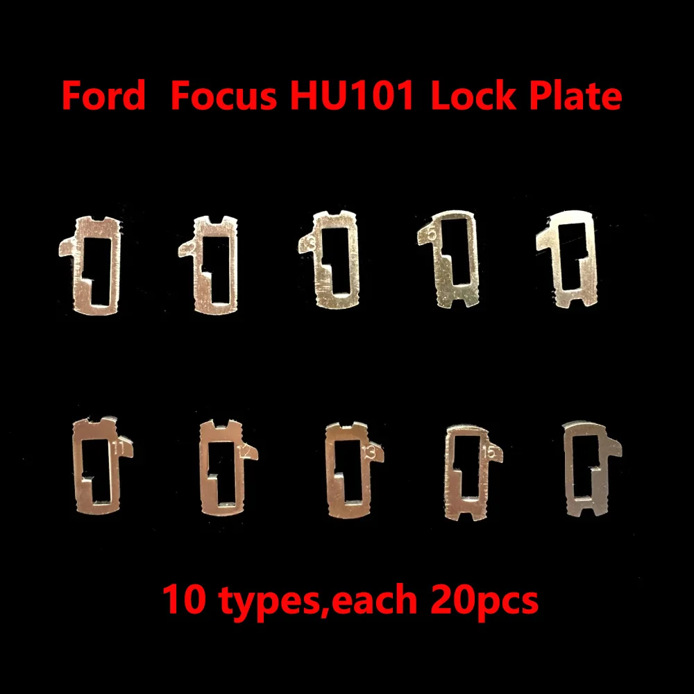 200pcs/lot HU101 Car Lock Reed Plate For Ford Focus Fiesta Brass Material Locksmith Tools Car Lock Repair Kit
200pcs/lot HU101 Car Lock Reed Plate For Ford Focus Fiesta Brass Material Locksmith Tools Car Lock Repair Kit