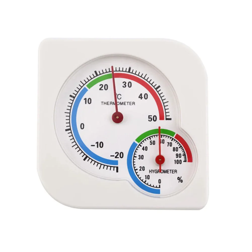2pcs Thermometer Hygrometer 2.99x2.99x0.51inch Plastic 2-In-1 Mini Accurate Humidity Thermometer Dial Gardening Temperature
2pcs Thermometer Hygrometer 2.99x2.99x0.51inch Plastic 2-In-1 Mini Accurate Humidity Thermometer Dial Gardening Temperature