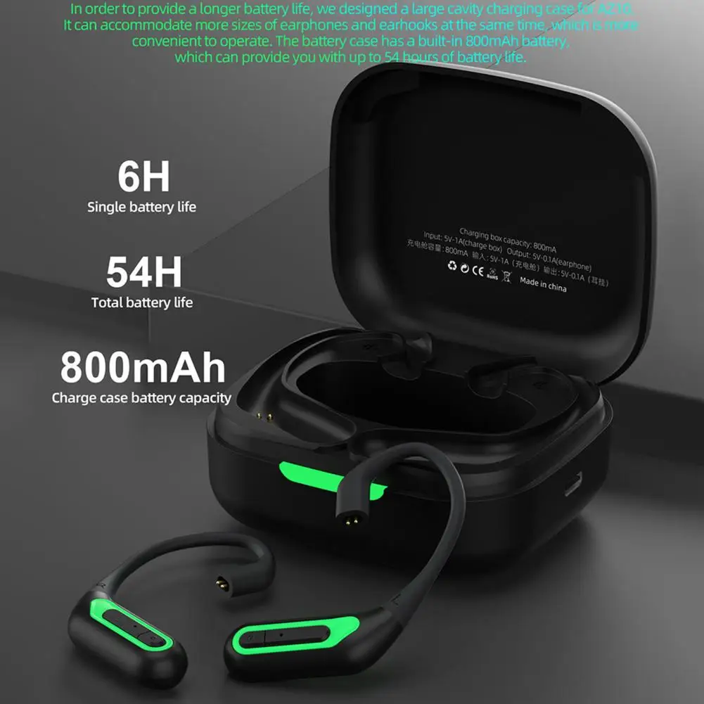 Беспроводные наушники KZ AZ10 с ушным крючком, hi-fi звук, Bluetooth 5,2, спортивные стереонаушники, наушники с ушным крючком для игр
Беспроводные наушники KZ AZ10 с ушным крючком, hi-fi звук, Bluetooth 5,2, спортивные стереонаушники, наушники с ушным крючком для игр