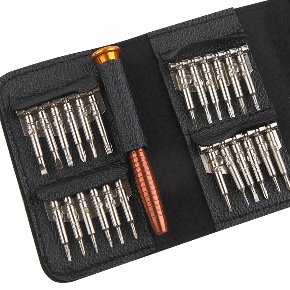 25 in 1 Screwdrivers Multifunctional Screwdriver Set Repair Tool Set for Mobile Laptop Glasses Small Screwdriver Kit HKS99
25 in 1 Screwdrivers Multifunctional Screwdriver Set Repair Tool Set for Mobile Laptop Glasses Small Screwdriver Kit HKS99